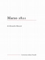 Alessandro Manzoni - Marzo 1821 | PDF