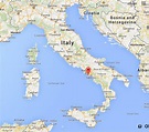 where is Positano map Italy - World Easy Guides