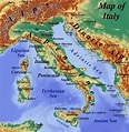 Italy physical map | physicalmap.org