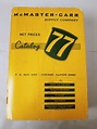 McMaster-Carr Supply Company Catalog #77 from 1971 Tools Hardware ...