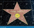 Frank Sinatra Star on the Hollywood Walk of Fame Editorial Photo ...