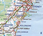 Wollongong Map