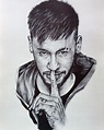 Neymar Jr by albasketch #draw #drawing #illustration #art #artist # ...