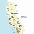 805 area code location california