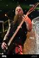 Matt Snell, bassist for the hard rock band Five Finger Death Punch ...
