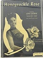 Lena Horne Honeysuckle Rose unsigned sheet music | EstateSales.org