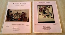 4 tole painting pattern packets: Linda Lock Country Woods Designs ...