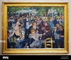 Baile en Le Moulin de la Galette Pierre-Auguste Renoir, 1876, Musée d ...