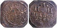 1 Heller - Joseph Frederick - Ducado de Sajonia-Hildburghausen – Numista