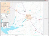 Decatur County, GA Wall Map Premium Style by MarketMAPS - MapSales.com