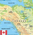 Map Of Canada Whistler | secretmuseum