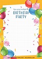 7+ Cute And Fun Birthday Invitation Templates | Dolanpedia