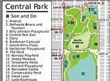 Mapa de Central Park | Turismo Nueva York | Mapa interactivo. Qué ver