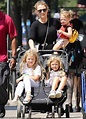 Blake Lively expertly wrangles ALL THREE daughters James, six, Inez ...