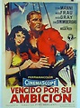 "VENCIDO POR SU AMBICION" MOVIE POSTER - "AGGUATO SUL MARE" MOVIE POSTER