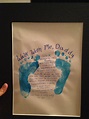 Poem with footprints for Father's Day | Daddy day, Fathers day ...