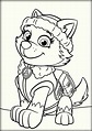 Paw Patrol Everest Coloring Pages - Coloring Home