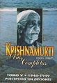 Obras completas (Tomo I a VI) | Jiddu Krishnamurti | Jiddu krishnamurti ...