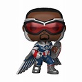Funko POP! Marvel: The Falcon and the Winter Soldier Captain America ...