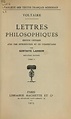 Lettres philosophiques by Voltaire | Open Library