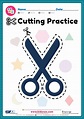 Preschool Cutting Practice - Free Printable PDF for Kids