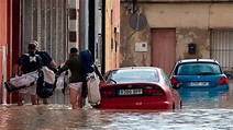 Spain floods: At least six dead and thousands evacuated as torrential ...