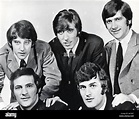 MOODY BLUES UK group in 1964 from left at back Justin Hayward John ...