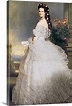 Elizabeth (1837-98), Empress of Austria, 1865 Wall Art, Canvas Prints ...