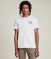 Mens AllSaints T-Shirts | Bunch Brace Crew T-Shirt Optic White · Kit ...