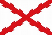 Comprar Bandera Cruz de Borgoña - Comprarbanderas.es