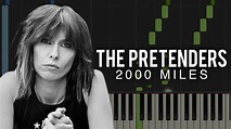 2000 Miles - The Pretenders | Christmas Song Piano Tutorial & Sheets ...
