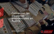 Comienzan las elecciones presidenciales en Austria - Lado.mx