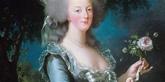 1783 – Élisabeth Louise Vigée Le Brun, Marie Antoinette with a Rose ...