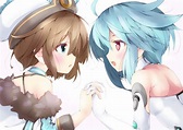 Blanc and White Heart holding hands : r/gamindustri