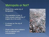 Geography What is a metropolis Definition for your