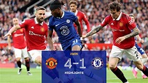 Manchester United 4-1 Chelsea | Highlights | Premier League 22/23 - YouTube