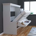 Adonis Horizontal Murphy Bed With Desk | Sleepworks