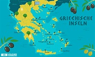 Die 11 schönsten Griechischen Inseln im Überblick – 2019 (mit Karte)