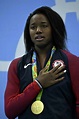 Stanford swimmer Simone Manuel makes Olympic history