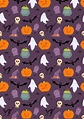 Cute Halloween Purple Wallpapers - Wallpaper Cave