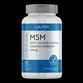 MSM Metil Sulfonil Metano 450 mg 60 caps Lauton Nutrition