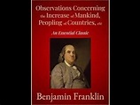 Observations concerning the increase of mankind, peopling of countries ...