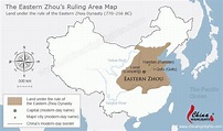 The Eastern Zhou Dynasty Map, Map of Eastern Zhou