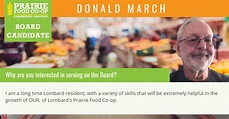 Donald March - Prairie Food Co-op