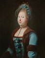 1770s Dronning Caroline Mathilde by Jens Juel (Nationalhistoriske Museum på Frederiksborg Slot ...