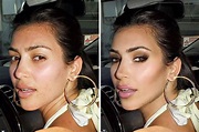 Before And After Photoshop Kim Kardashian
