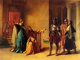 Federico Barbarossa ed Enrico il Leone a Chiavenna, 1862 « Filippo Carcano