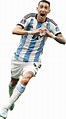 Angel Di Maria Argentina football render - FootyRenders
