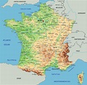 Carte de France - France carte des villes, régions, politique, routes...