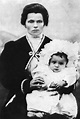 Benito Mussolini as a child with his mother Rosa Maltoni - 1884 ...